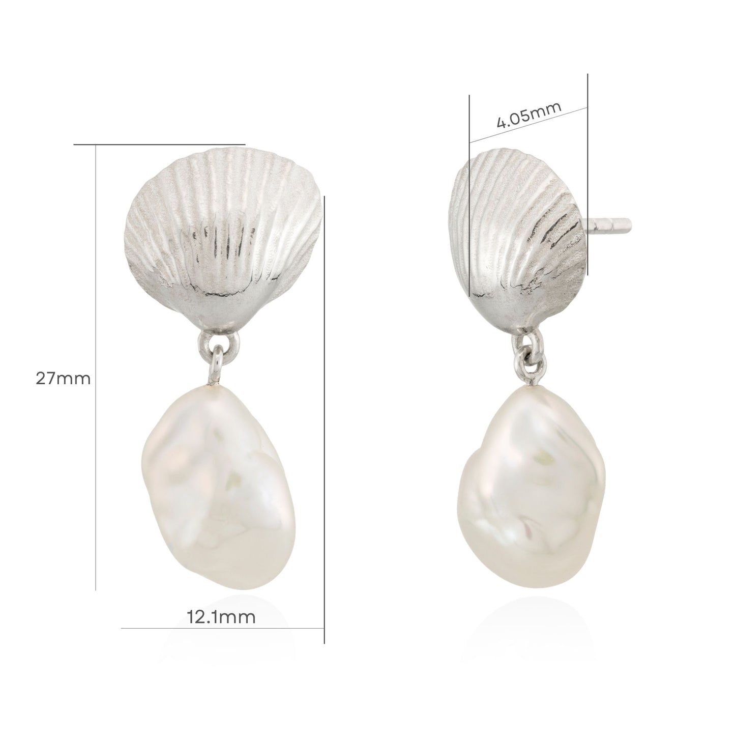 Pendientes Ocean Shell