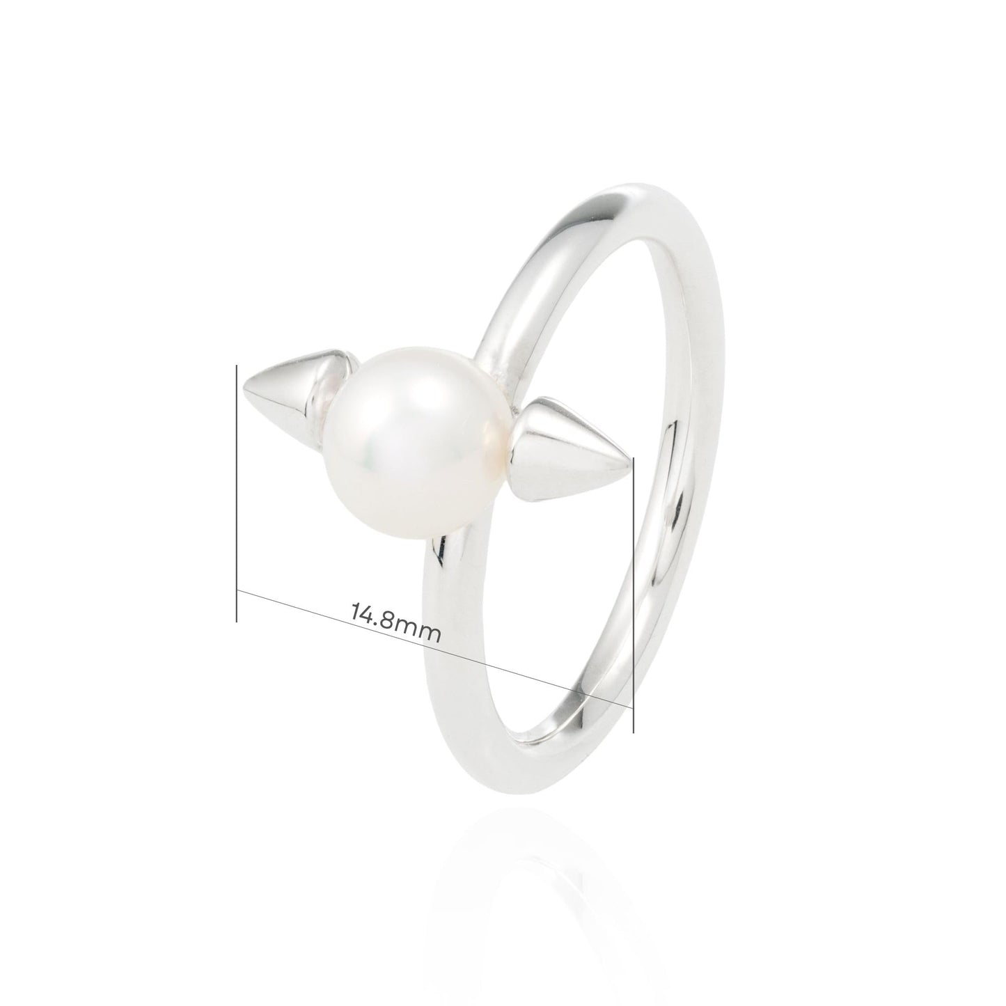 Anillo Spike Pearl