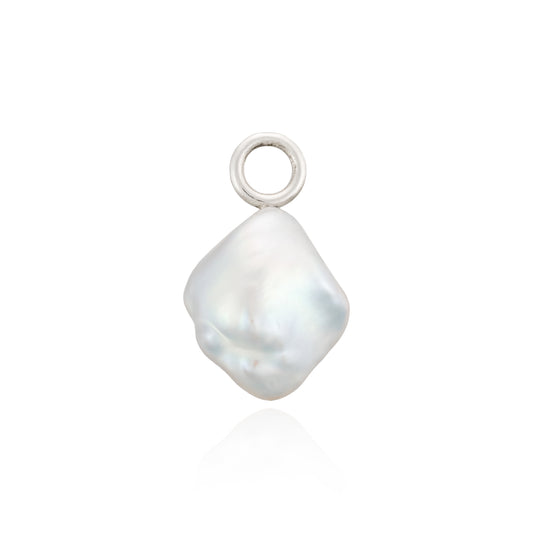 Charm para Basic Hoops – Barocca Pearl